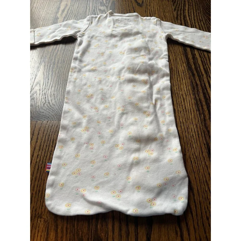 Magnetic Me White Sleep Sack with Yellow & Pink Floral Print